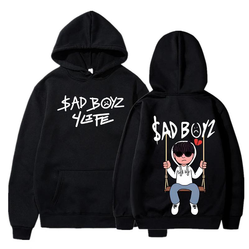 Men's Hoodies Men's Fall Winter Loose Casual Clothing Fashion Long Sleeve Hooded Pullover Sports Hoodie Running Sportswear