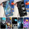 Moon Stars Space Phone Case For Samsung Galaxy S25 S24 Ultra S9 S10 S20 S21 S22 Plus S23 FE S24 FE Cover