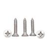 1 PC M3 M4 M5 M6 X 8 10 12 15 16 20 25 30mm TA2 GR2 Titanium Countersunk Phillips Flat Head Self-Tapping Screws