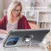 Ringständer klarer Fall für Redmi 12C 12 10C 10A 10X 9I 9C 9T 8A 7 6 Pro Halter Halterung Airbag stoßfest transparente weiche Silikon-Telefon-Rückseite