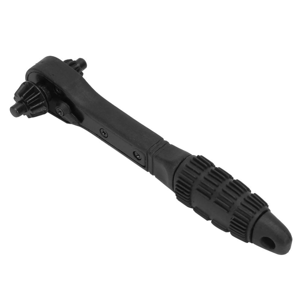 2 in 1 Function Drill Chuck Wrench Small Head 12.7mm Double Head Drill Wrench  For Loosening
