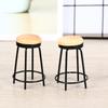3Pcs/Set Dollhouse Miniature Bar Counter Stool Mini Kitchen Furniture Toys