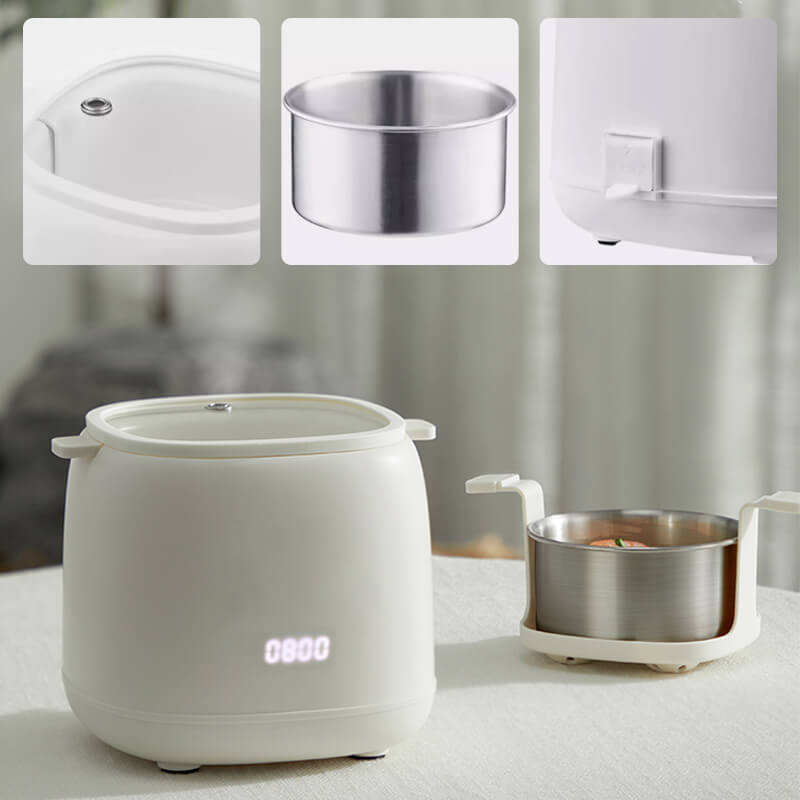 Elektrischer Eierkocher, intelligenter Eierkocher, Frühstücksgerät, Multikocher, Dampfgarer, automatischer Eierpudding-Dampfgarer, 220 V