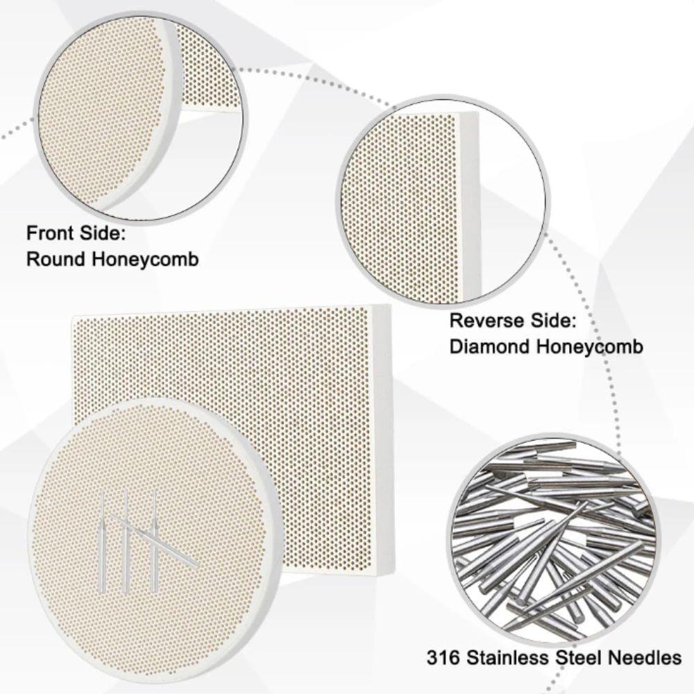 Square Ceramic Replacement Filter Honeycomb Ceramic Air Purification Filter  Home Cleaning