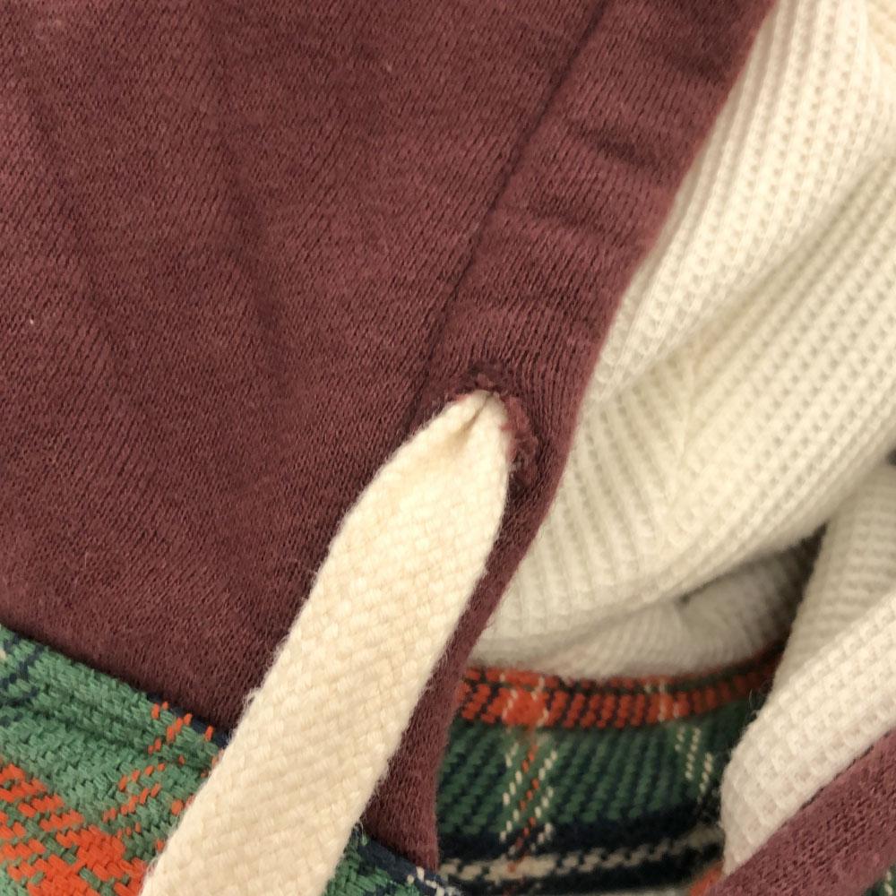 FAT Check Pattern Jacket SKINNY Green system Parker Men's Used