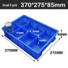 Thickened Plastic Storage Box with Dividers