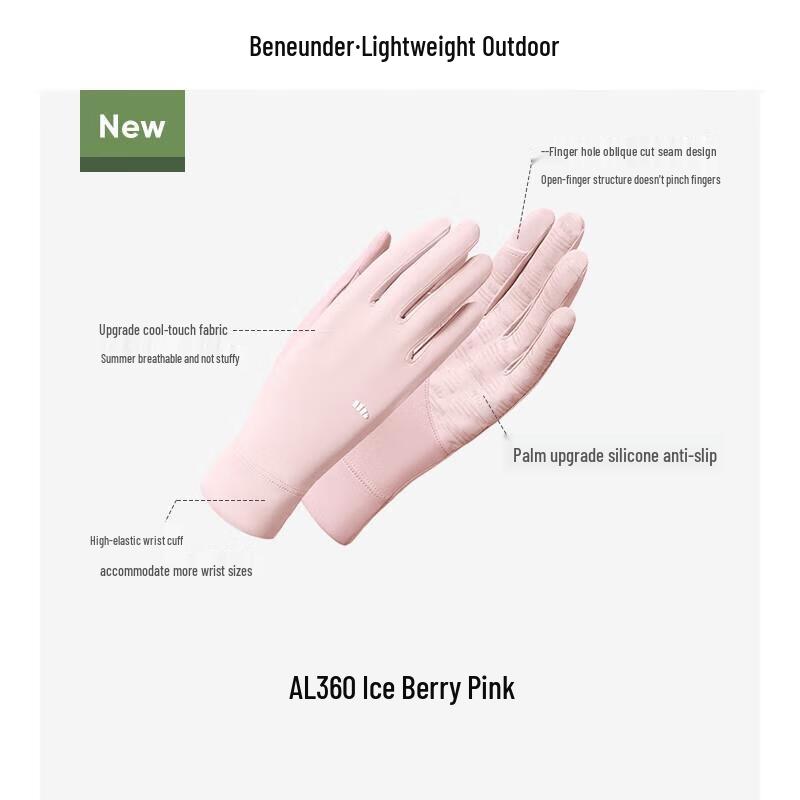 

Beneath the Banana Tree Women s Ice Thin Sun Protection Driving & Cycling Gloves