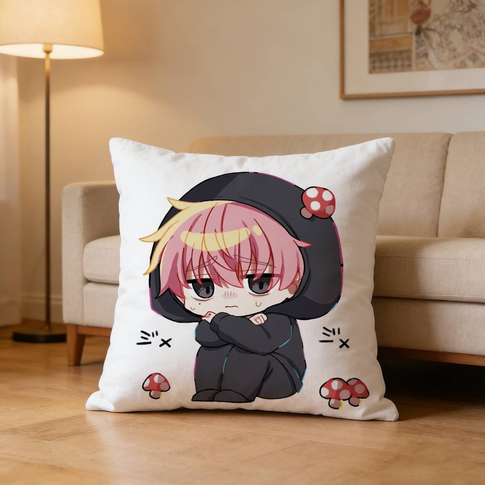 TTamon Kun Anime Pillow Case Pattern Printed Pillowcase For Living Room Sofa Cushion Cover
