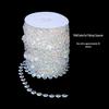 11mm UFO Acrylic Bead Chain for Wedding Aisle Runners & Ceiling Decorations