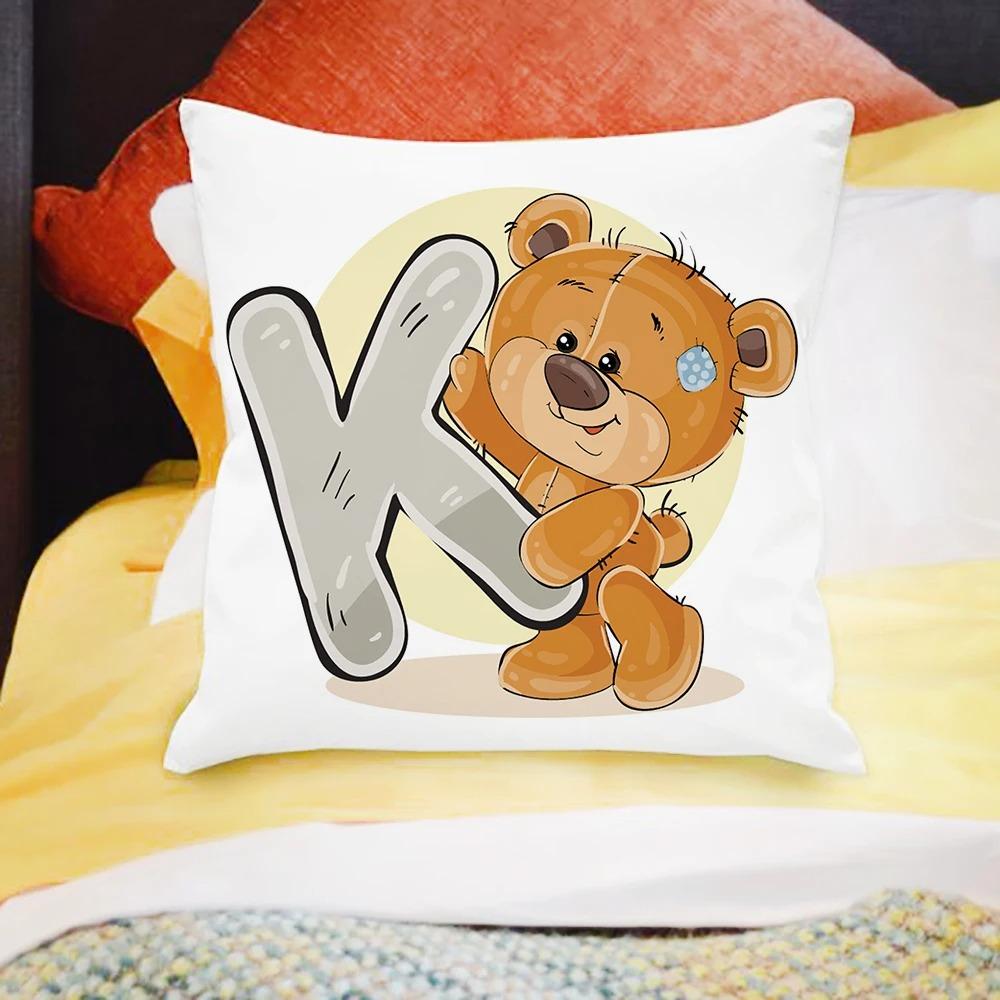 Office Living Room Home Pillowcase English Letter Printed Pillowcase Car Ornaments