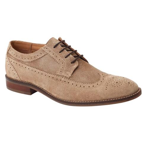 Base London Mens Twain Suede Brogues