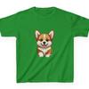 Cartoon Corgi Kids T-Shirt | Little Corgi Loaf Tee | Funny Puppy Dog Shirt | Corgi Gift for Boys and Girls | Kawaii Dog Graphic Kids