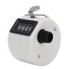 4 Digit Number Counter Compact Hand Mechanical Counter with Reset Knob for Counting Numbers Knitting