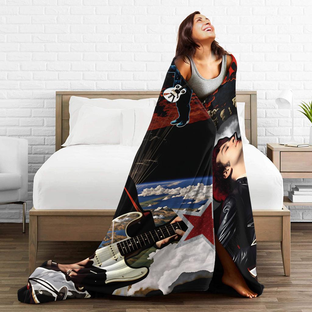 Gustavo Cerati Argentine Singer Plush Blanket Kids Adult Flannel Bedding Throws For Couch Chair Soft Design Quality Bedspread