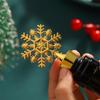 Bottle Stopper Reusable Airtight Christmas Decor Zinc Alloy Snowflake Wine Saver Corks For Champagne Whisky Alcohol Beverage