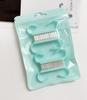 Macaron Colored Nail Dust and Cleaning Brush for Nail Art