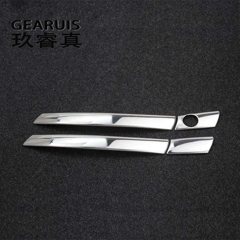 Auto Styling Für Mercedes Benz A GLA CLA Klasse W176 X156 C117 edelstahl Äußere Türgriff schutz Aufkleber Abdeckungen