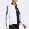 Adidas Neo Short Side Stripe Sports Cotton Jacket Winter Women Jacket White GJ8851