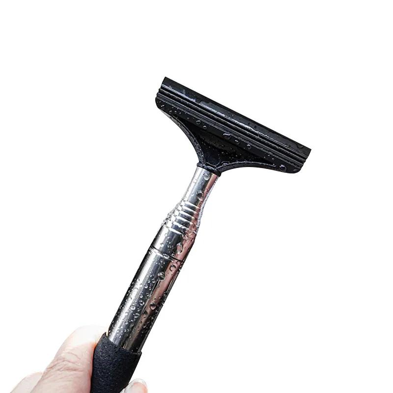 New Car Rearview Mirror Wiper Telescopic Auto Mirror Squeegee Cleaner Car Cleaning Tool For Mitsubishi Lancer ASX Mirage Pajero