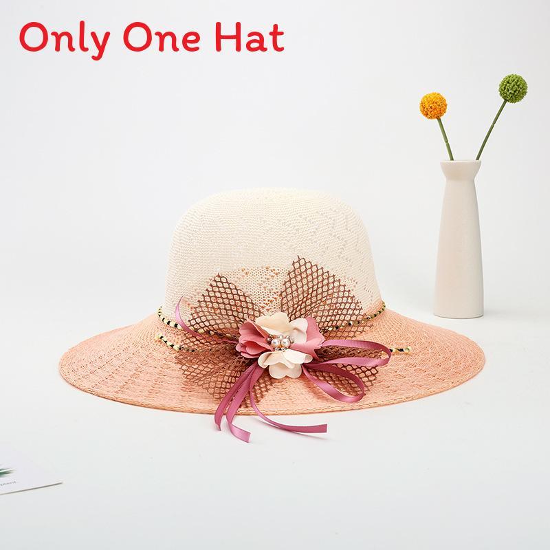 Summer Womens Straw Hat With Wide Brim And Sun Protection For Beach And Outdoor Activities