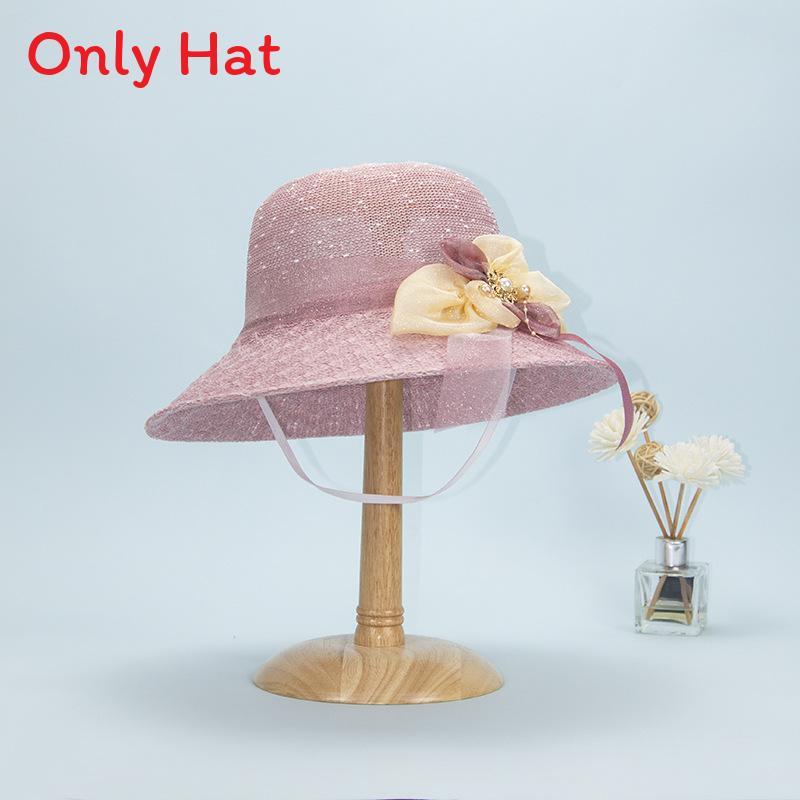 Wide Brim Sun Hat For Ladies With Waterproof And Sun Protection Features For Summer Travel Wear