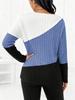 Plus Size Women's Knitwear: 2025 Autumn/Winter New Arrivals - Extra Large Japanese Korean Casual Styles