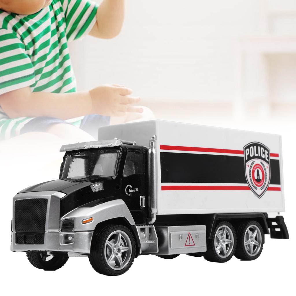 1:42 Toy Car American Patrol Wagon Model Simulation Alloy Pull Back Vehicle Model Child Gift#3