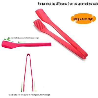 Yipan Slanted Head Silicone Food Tongs
