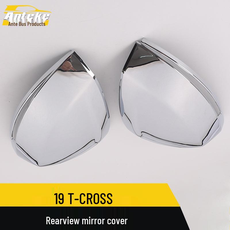 19 T-CROSS Rearview Mirror Cover Sequin Exterior Accessory