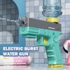 Electric Water Gun Large Capacity Toy Gun High Pressure Strong Water Play Outdoor Games for Swimming Pool Children Boys Kids