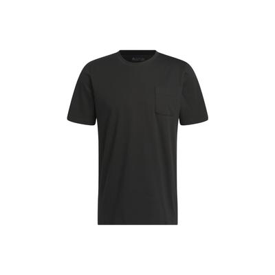 Camiseta com Bolso Colaboração X Marimekko Estampa com Logo de Letras Gola Redonda Manga Curta Tops Masculinos Preto HR2988