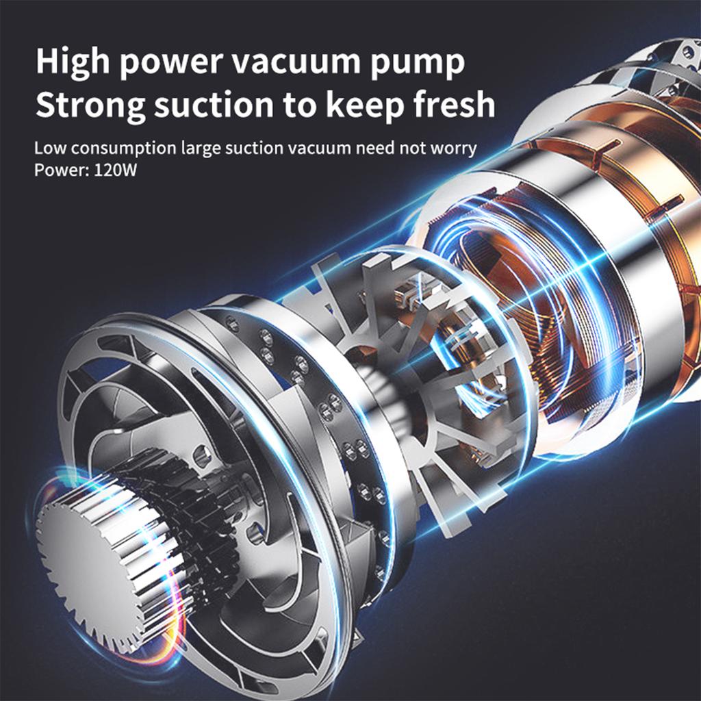 Fresh-keeping mini vacuum machine household small food sealing machine fully automatic sealing vacuum machine