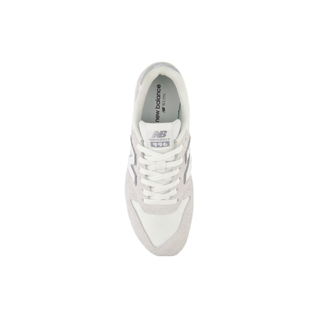 New Balance NB 996 Leather Slip Resistant And Breathable Low top Casual Running Shoes Women's Ecru WL996CW2