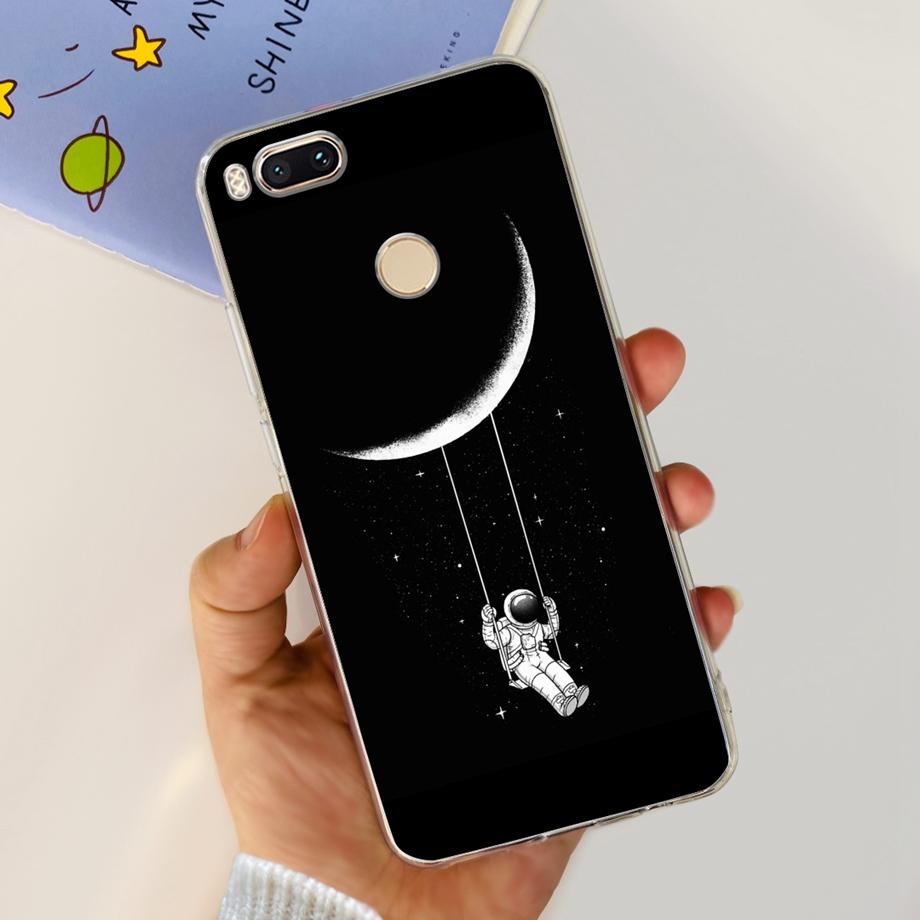 For Xiaomi Mi A1 Mi 5x Case Silicon Soft Clear TPU Phone Cases Back Cover For Xiaomi Mi 5X Mi5X MiA1 Bumper Coque Fundas Capas
