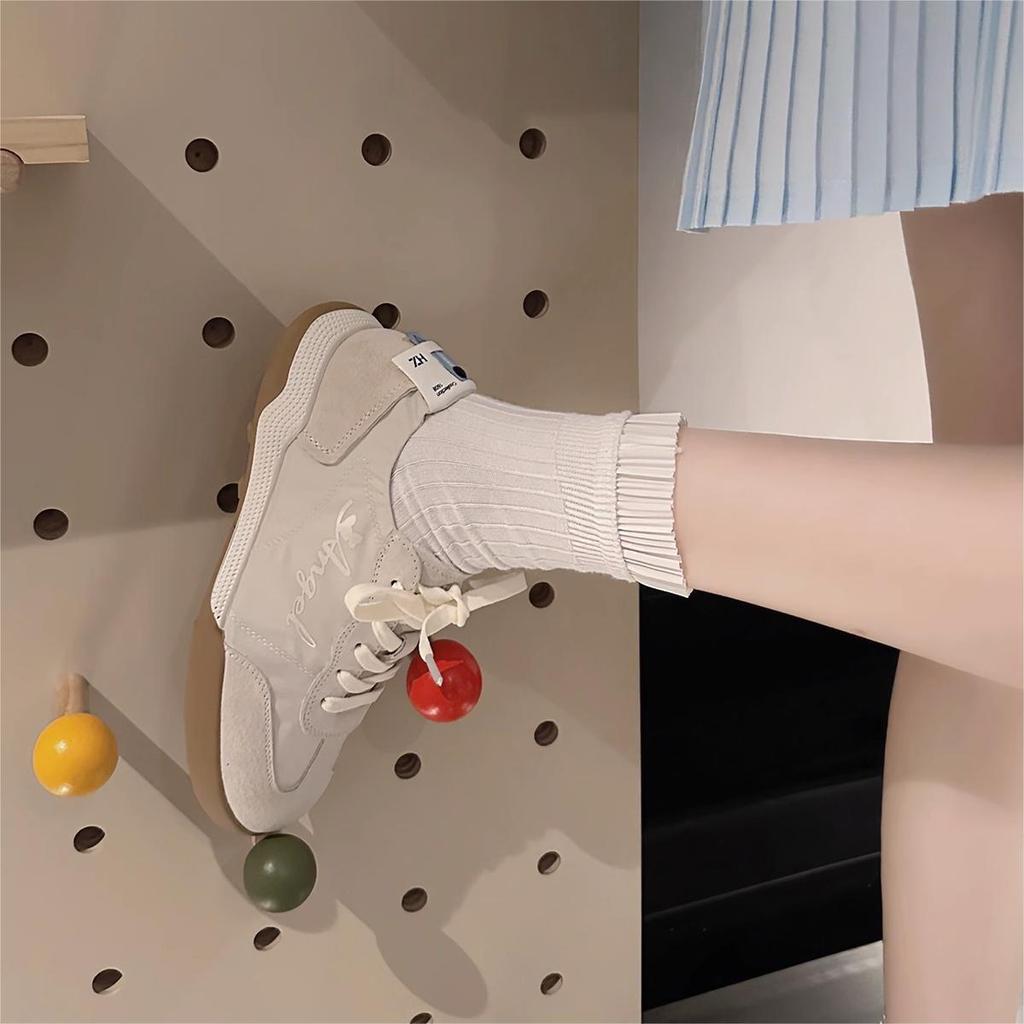 Balett Smidig Serie ~ Mjuka Botten Andningsbara Tyska Träningsskor för Kvinnor Vår Nya Casual Sport All-Matchande Cortez