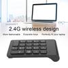 Keyboard Wireless Numeric Keypad 2.4G USB Ergonomic Lightweight PC Computer Accessory
