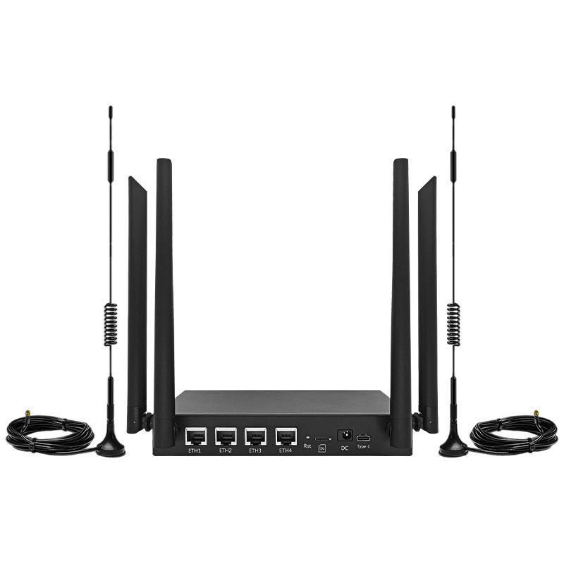 Outdoor 4G Wireless Router with SMA Antenna for SIM Card and WiFi Sharing In Russia.