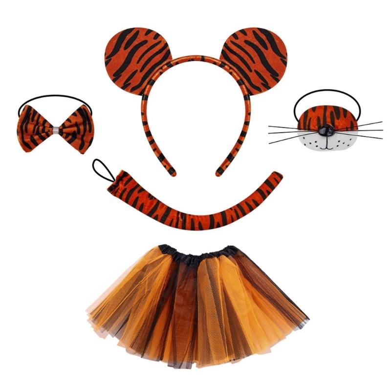 

Animal Dress up Outfit Halloween Animal Animal Costume Accessories for Kid Boy Girl Cosplay Birthday Christmas Halloween
