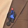 Blucome New Arrival Quality Acrylic Brooches for Women Men Clothes Bag Hijab Pins