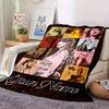 Taylor Swift Flannel Blanket Soft And Cozy Customizable Name Perfect For All Seasons Sofa Bed Or Outdoors Personalized Gift Contemporary Style Cozy