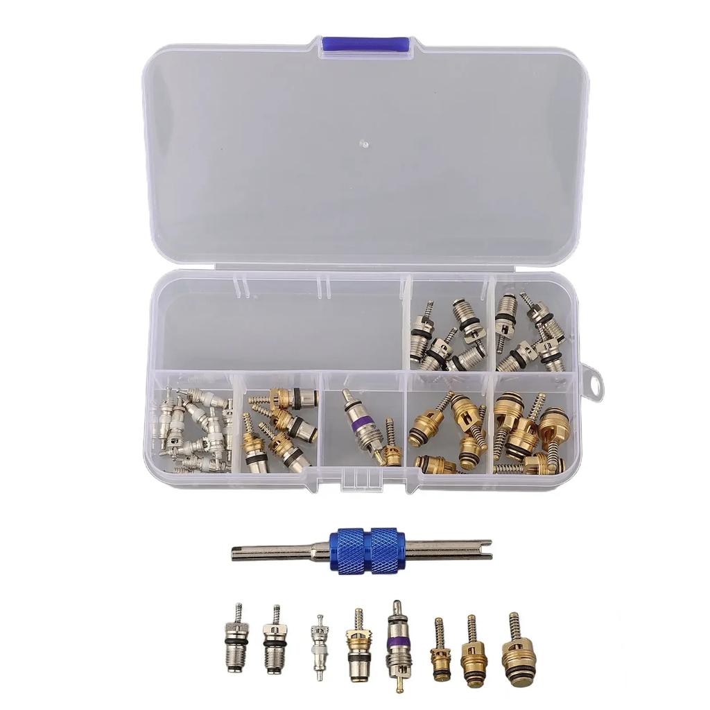 Car Air Conditioning Kit Remover Tool R A Remover Tool PCS Cores Stem Car Air Conditioning Kit Valve R R A C Remover Box Repair