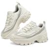 Skechers Hi-Ryze Honey Cake Shoes Comfortable Lightweight Low-Top Dad Shoes Women Sneaker Off-White 177234-OFWT