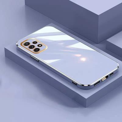 Błyszczący platerowany futerał na telefon do Samsung Galaxy S23 S22 S21 S20 FE Plus Ultra A14 A24 A34 A54 A04S A13 A32 silikonowy ochraniacz