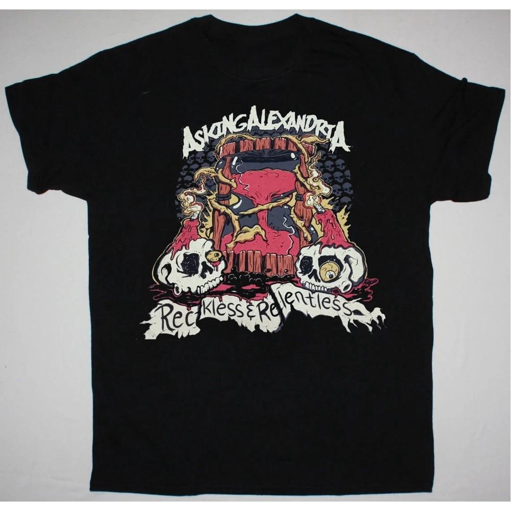 

Asking Alexandria Gift For Fans Black TShirt All size shirt C200 Unisex T-Shirt XXL