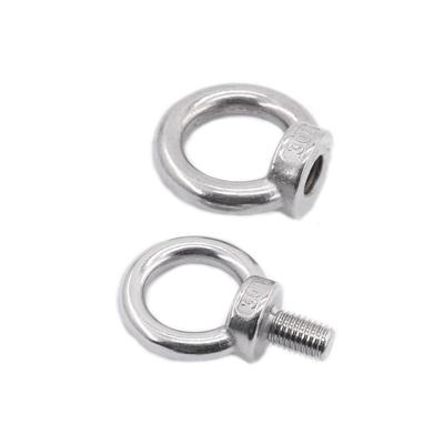 1/2PCS M3-M36 304 Stainless Steel Lifting Eye Nuts/Screw/ Japanese Lifting Eye Nut Ring Eye Bolt Ring Hooking Nut Screws