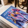 Futuristic Fashion Party Floor Mat Suitable for Study room Game Room Entryway Hallway Antislip Carpet Office home decor Wedding Party Gift