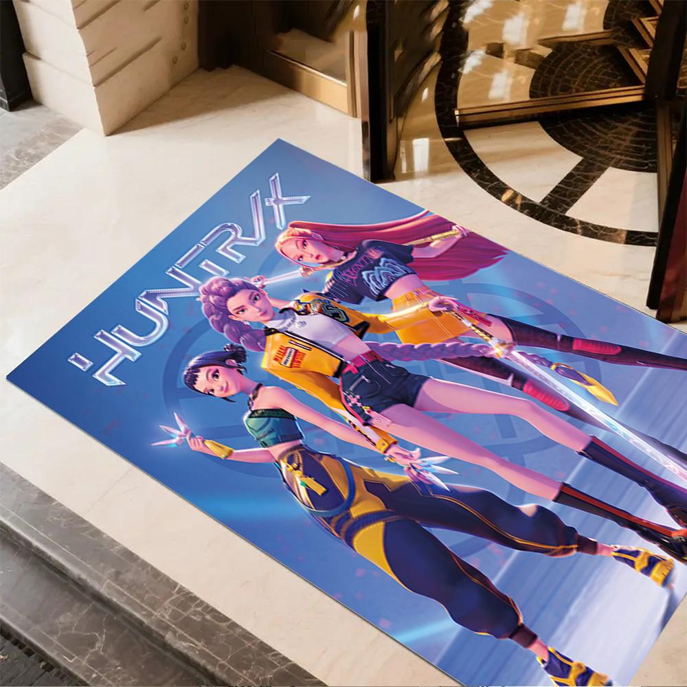 Futuristic Fashion Party Floor Mat Suitable for Study room Game Room Entryway Hallway Antislip Carpet Office home decor Wedding Party Gift