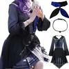 Asahina Mafuyu Cosplay Costume Wig  Anime Project Sekai Colorful Stage Cosplay Halloween Party Uniform for Women Girls