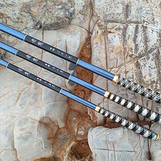 Wellvie elegantní prut Stream Rybolov pstruha potočního a sivena 540 Super tvrdý Rouki Teleskopický Skladovací rozměry 74cm Karbonový prut Pstruh duhový Haya Okoun říční