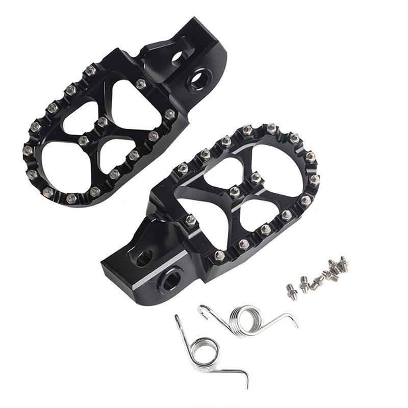 For EXC EXCF SX SXF XC XCF 125 150 250 300 350 450 500 2017-   CNC Foot Pegs Footpegs Pedals For Motorcycles
